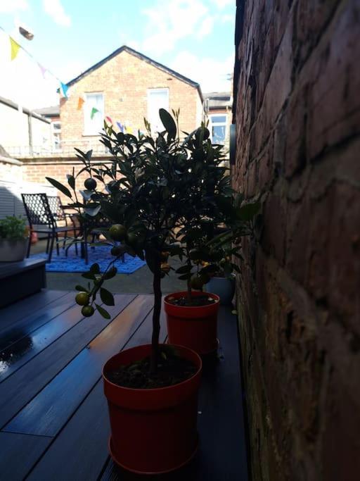 הוילה מנצ'סטר Gorgeous Edwardian Terrace In Old Trafford מראה חיצוני תמונה